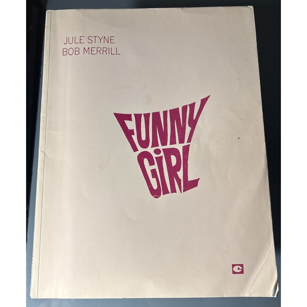 Funny Girl Broadway Musical Complete Vocal Score Piano Sheet Music Songs Book
